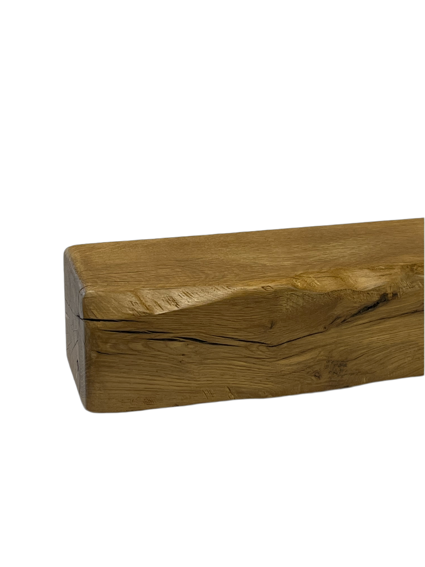 Oak Mantelpiece, 12.5 x 12.5cm - Rustic Edge - Ivel & True