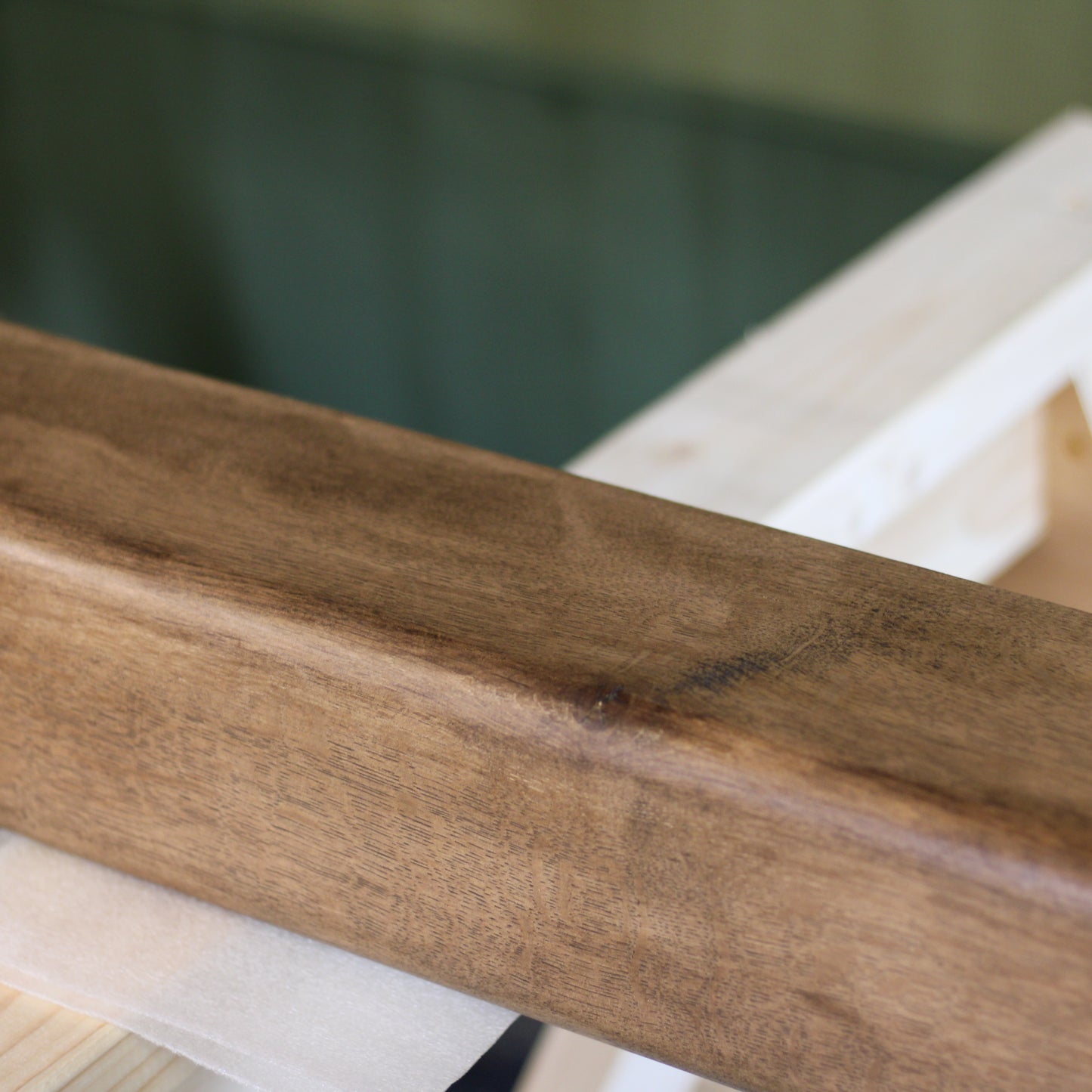 Oak Mantelpiece, 12.5 x 12.5cm - Large Rounded Edge - Ivel & True