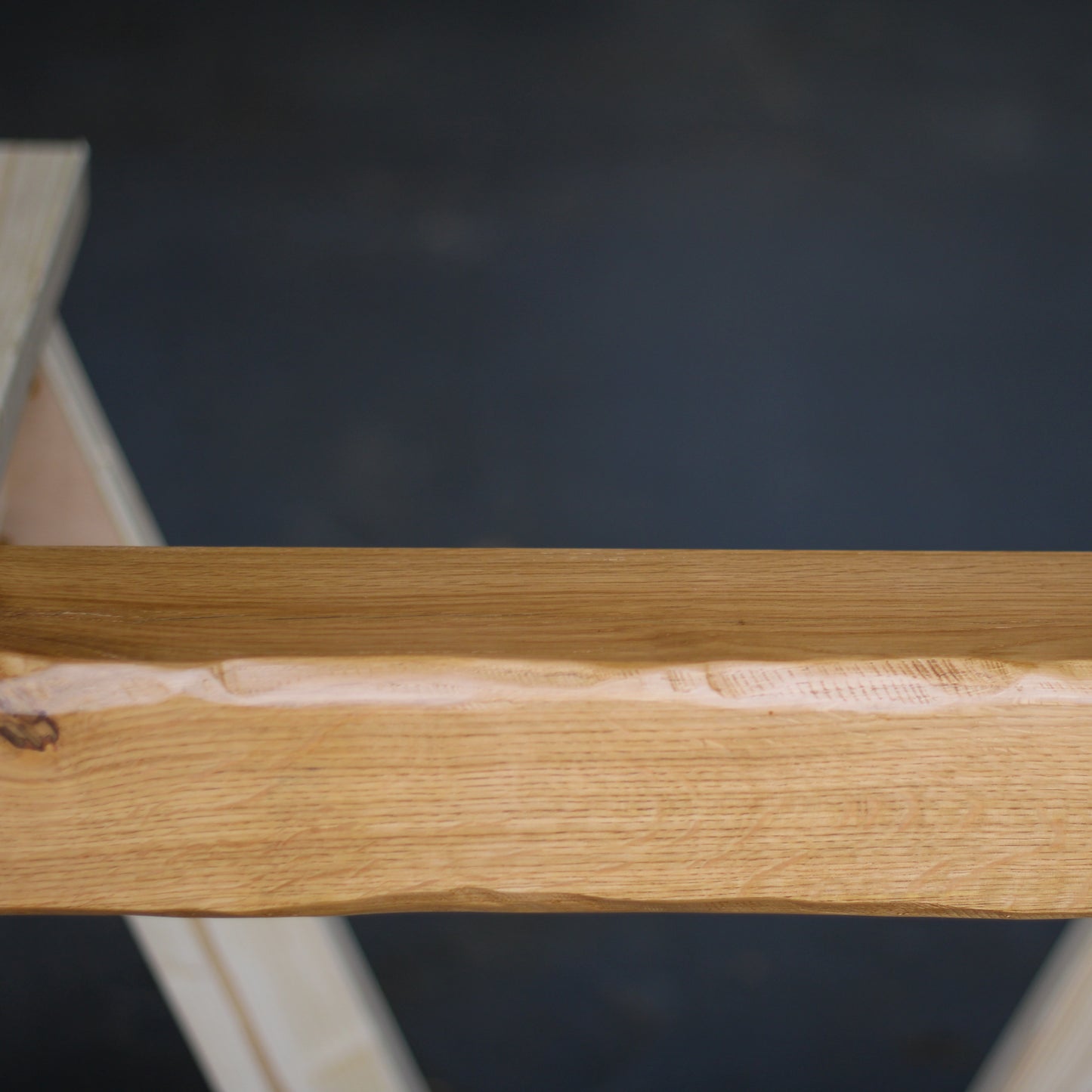 Oak Mantelpiece, 10 x 10cm - Rustic Edge - Ivel & True