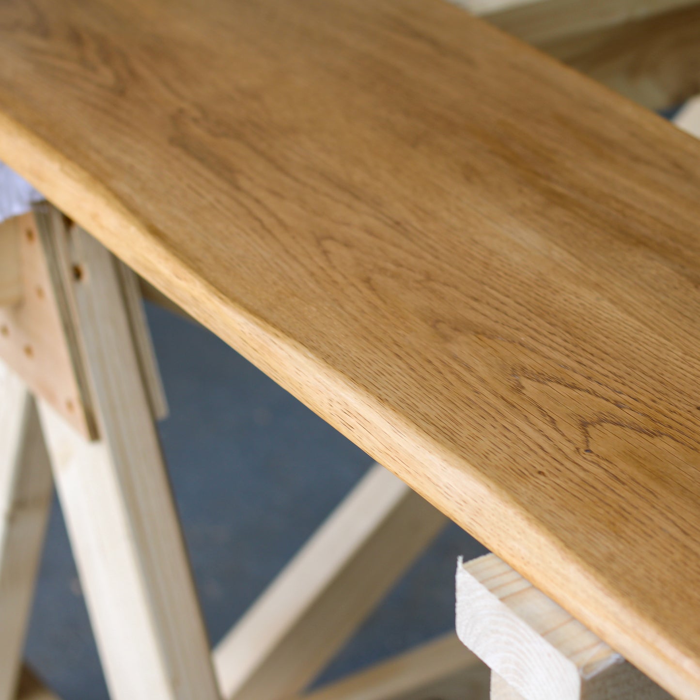 Oak Shelf, 2cm Thick - Waney Edge - Ivel & True