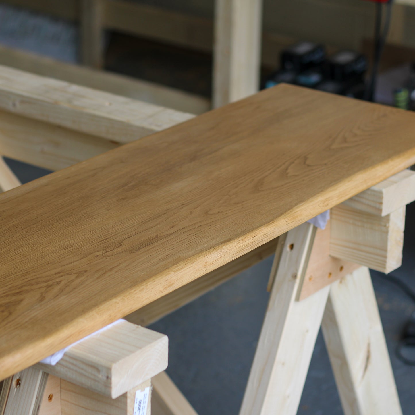 Oak Shelf, 2cm Thick - Waney Edge - Ivel & True