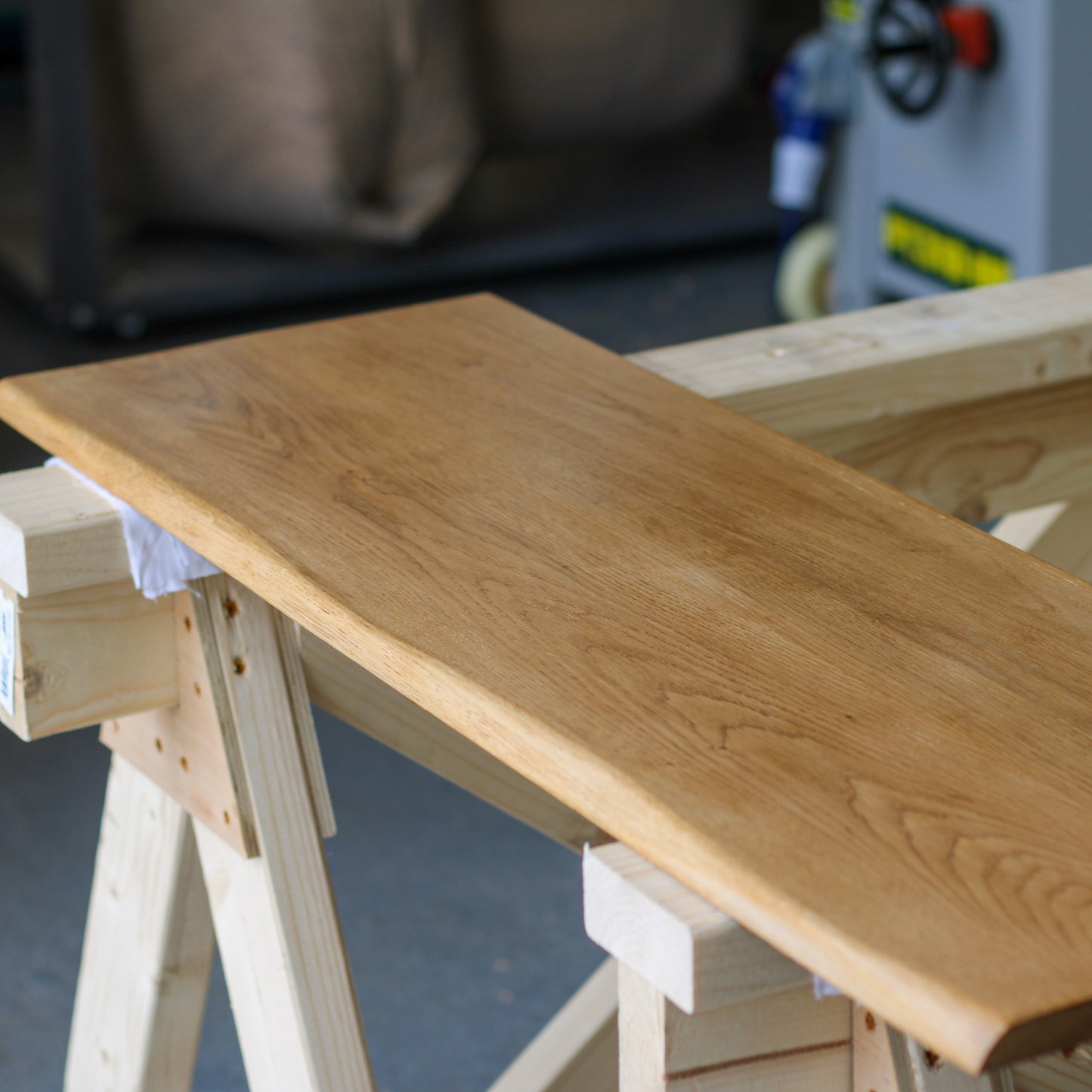 Oak Shelf, 2cm Thick - Waney Edge - Ivel & True