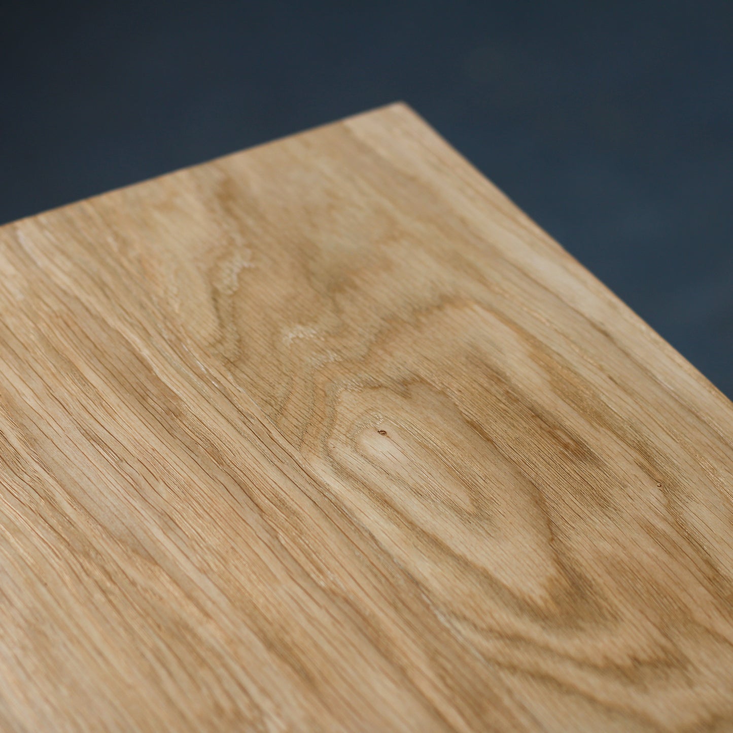 Oak Shelf, 2cm Thick - Straight Edge - Ivel & True