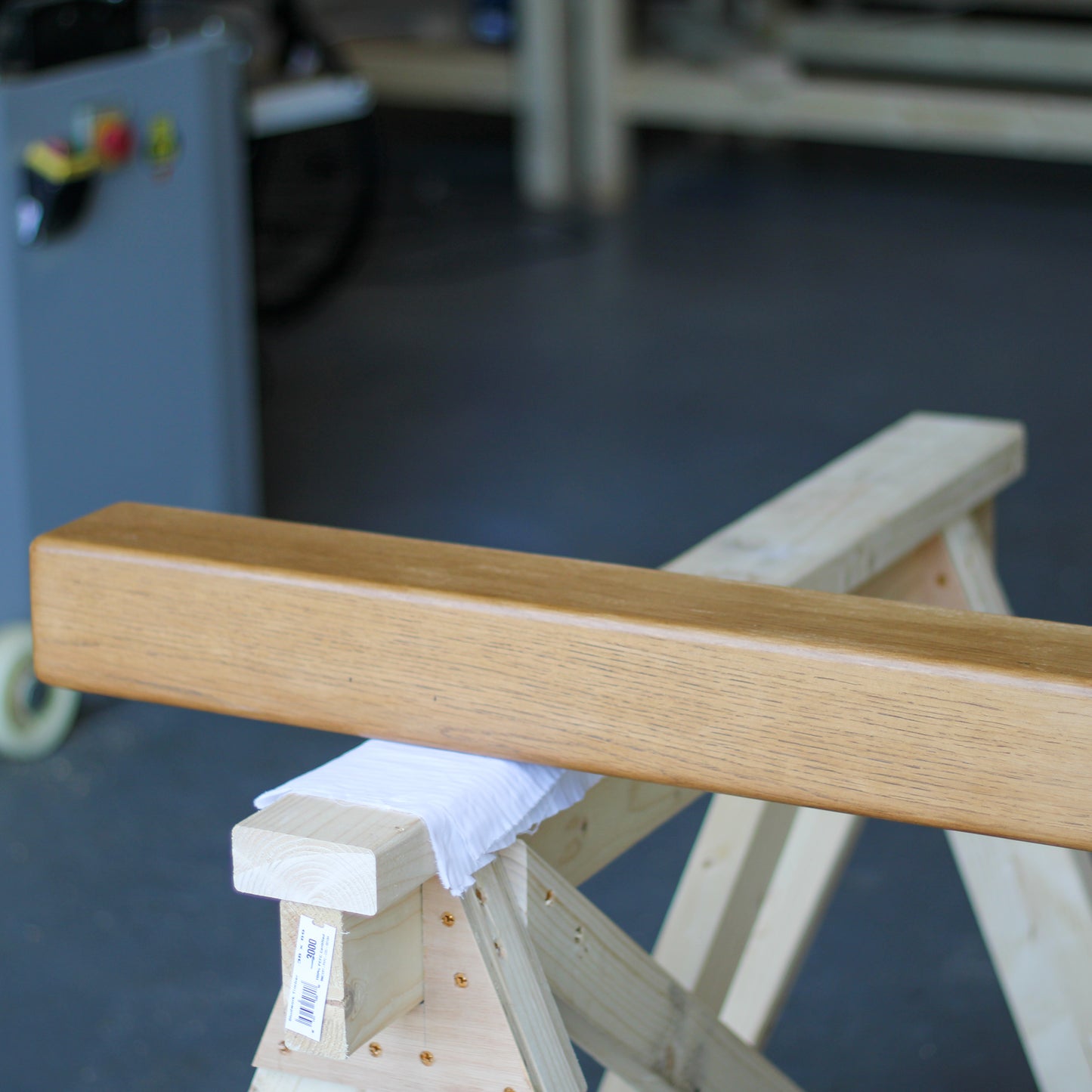 Oak Mantelpiece, 10 x 10cm - Small Rounded Edge - Ivel & True
