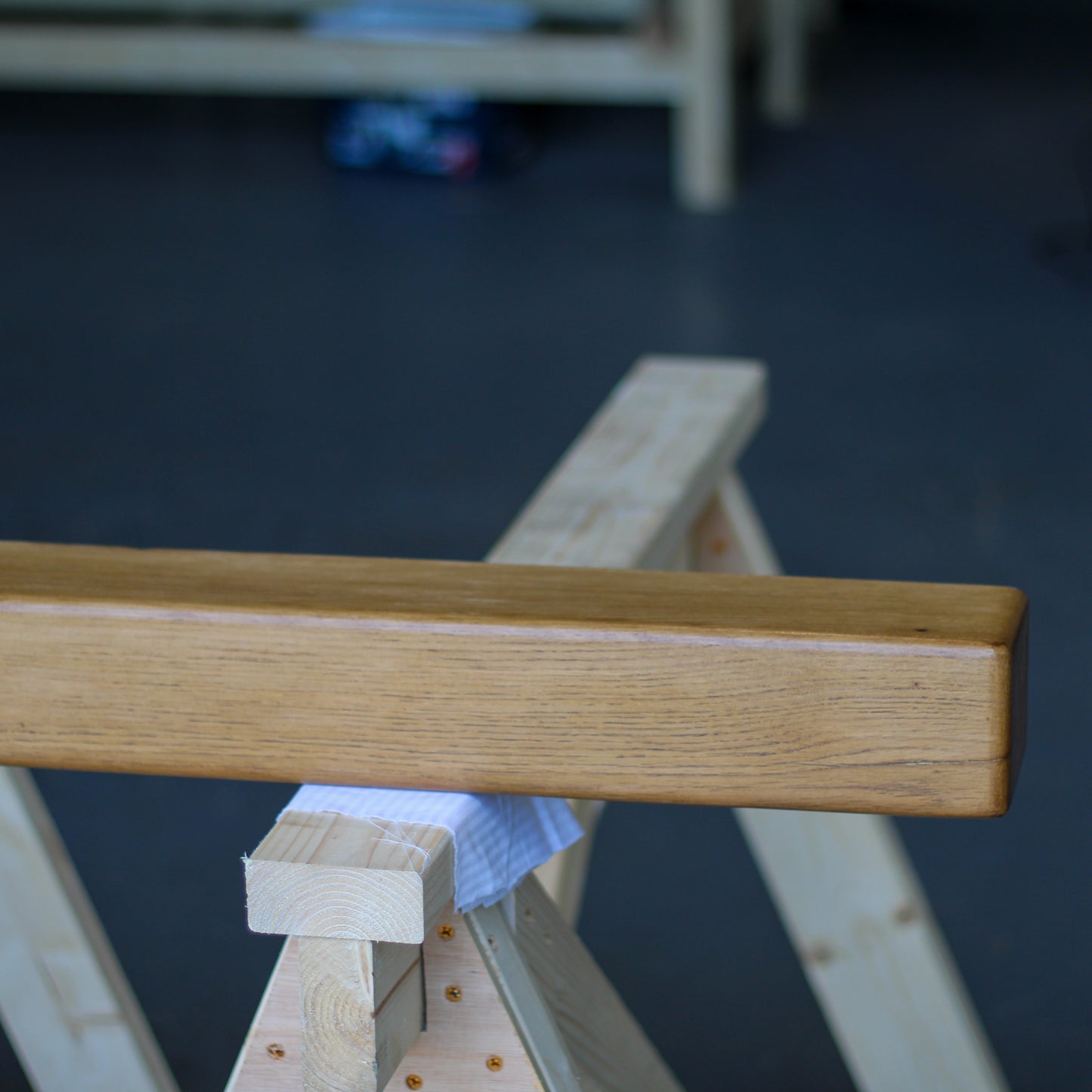 Oak Mantelpiece, 10 x 10cm - Small Rounded Edge - Ivel & True