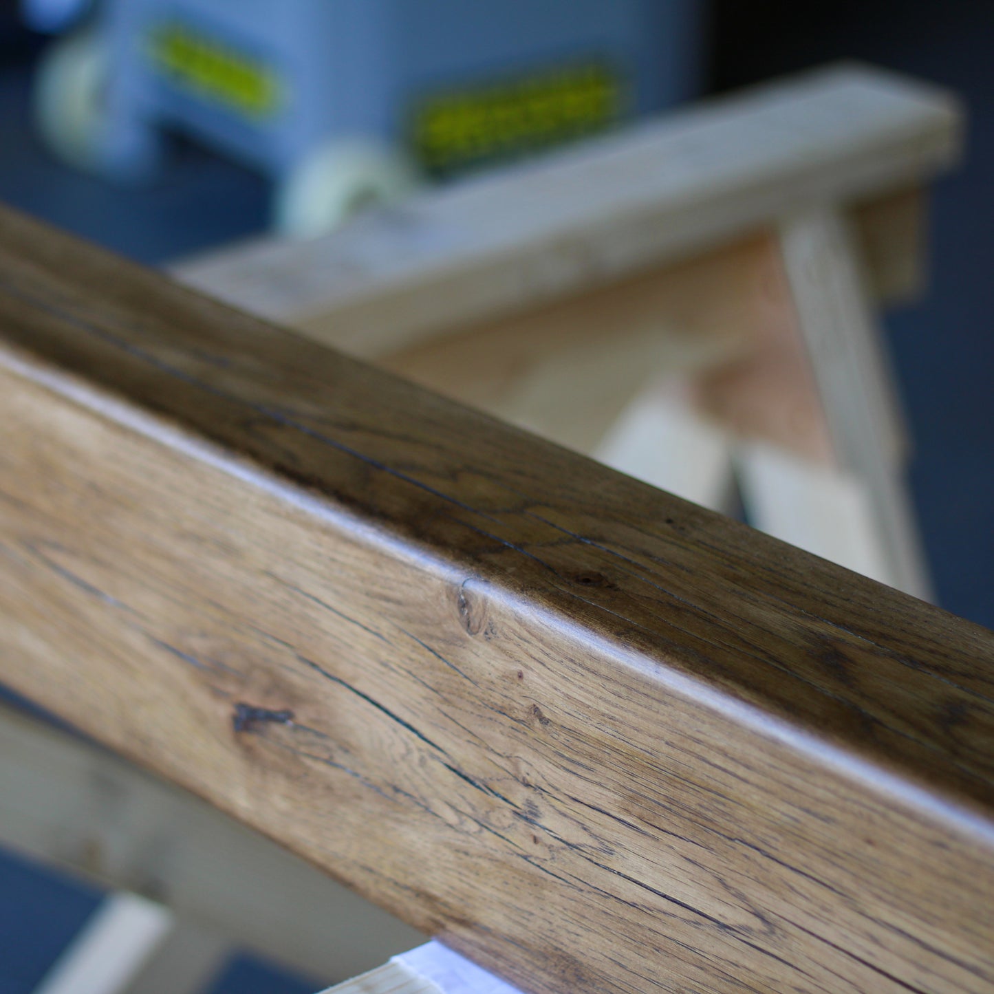Oak Mantelpiece, 10 x 15cm - Small Rounded Edge - Ivel & True