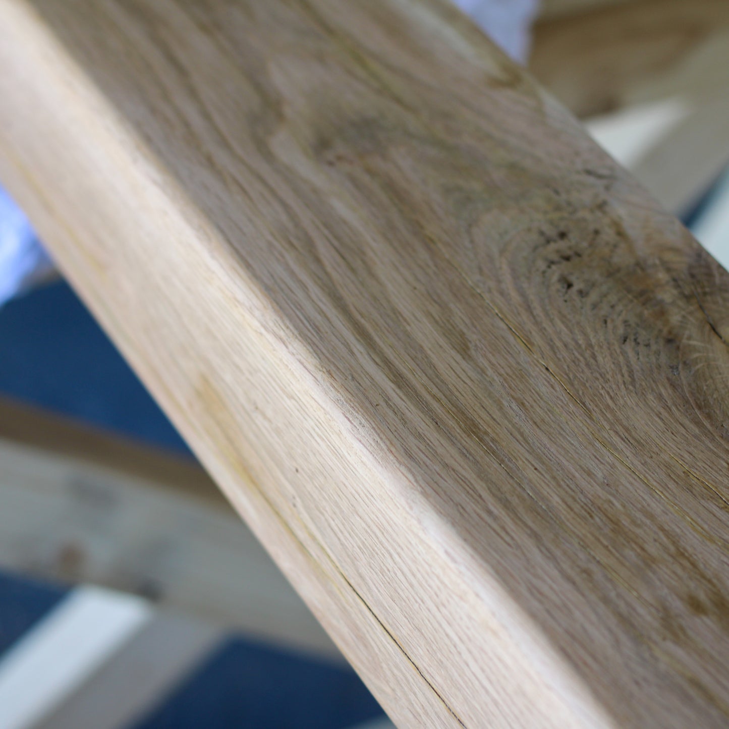 Oak Shelf, 10cm Thick - Small Rounded Edge - Ivel & True