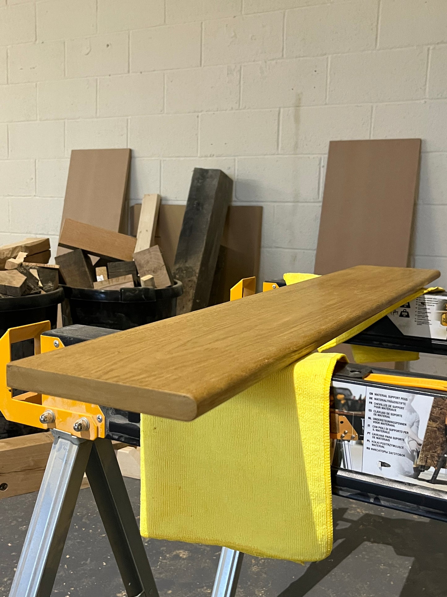 Oak Shelf, 2cm Thick - Small Rounded Edge