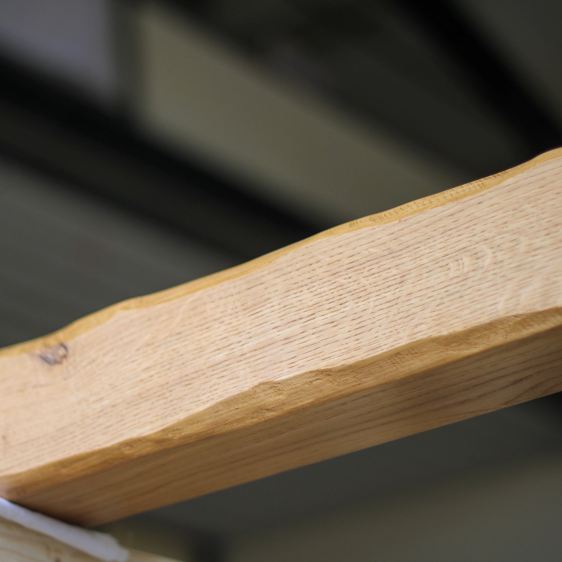 Oak Mantelpiece, 10 x 10cm - Rustic Edge - Ivel & True