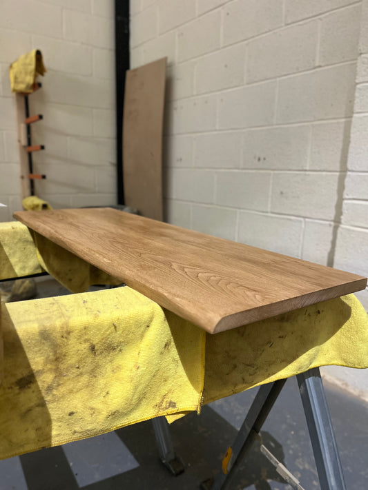 Oak Shelf, 2cm Thick - Waney Edge