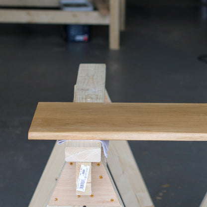 Oak Shelf, 2cm Thick - Waney Edge - Ivel & True